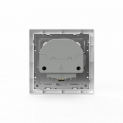 Розетка 1-м СП Pixel IP20 с заземл. с 2-мя заряд. устр. USB тип A+A механизм бел. TOKOV ELECTRIC TKE-PX-R1U2A-C01 TKE-PX-R1U2A-C01