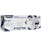 Выключатель автоматический модульный 2П 63А 6кА х-ка C TOKOV Electric TKE-PZ60-MCBI-2-63-C TKE-PZ60-MCBI-2-63-C