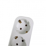 Разветвитель 3-м с заземл. 16А 250В IP20 полипропилен бел. TOKOV ELECTRIC TKL-S3Z-C01 TKL-S3Z-C01