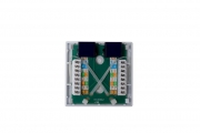 Розетка компьютерная 8P8C (RJ45) UTP кат.5E 2 порта TOKOV ELECTRIC TKE-SMB-8P8C-2P-UTP TKE-SMB-8P8C-2P-UTP