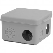 Коробка распределительная ОП 80х80х50мм 7 каб. вводов IP54 сер. TOKOV ELECTRIC TKE-KR-80-80-50-C06 TKE-KR-80-80-50-C06