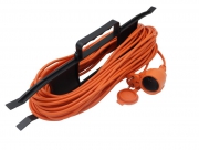 Удлинитель-шнур на рамке 1х20м без заземл. 6А IP44 2х0.75 с защ. крышкой TOKOV ELECTRIC TKE-SR20-075 TKE-SR20-075