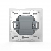 Выключатель 1-кл. СП AVA 10А IP20 с индикатором в сборе бел. TOKOV LIGHT TKL-AV-V1IF-C01 TKL-AV-V1IF-C01