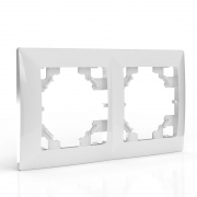 Рамка 2-м AVA бел. TOKOV LIGHT TKL-AV-RM2-C01 TKL-AV-RM2-C01