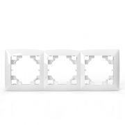 Рамка 3-м AVA бел. TOKOV LIGHT TKL-AV-RM3-C01 TKL-AV-RM3-C01