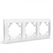 Рамка 3-м AVA бел. TOKOV LIGHT TKL-AV-RM3-C01 TKL-AV-RM3-C01