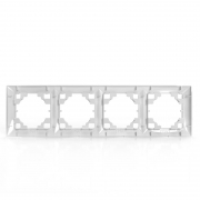 Рамка 4-м AVA бел. TOKOV LIGHT TKL-AV-RM4-C01 TKL-AV-RM4-C01