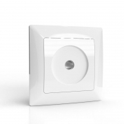 Розетка TV СП AVA в сборе бел. TOKOV LIGHT TKL-AV-A1O-C01 TKL-AV-A1O-C01