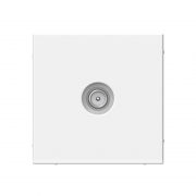 Розетка телевизионная оконечная TV ArtGallery 1дБ механизм бел. SE GAL000191 GAL000191