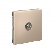 Розетка телевизионная оконечная TV ArtGallery 1дБ механизм песочн. SE GAL001291 GAL001291