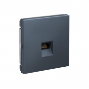 Розетка компьютерная ArtGallery RJ45 кат.6A механизм грифель SE GAL000786 GAL000786