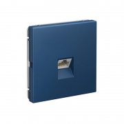 Розетка компьютерная ArtGallery RJ45 кат.6A механизм аквамарин SE GAL001186 GAL001186