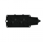 Колодка удлинителя 2-м MultiSet 16А 250В IP44 с заземл. каучук черн. SE MST4102BK MST4102BK