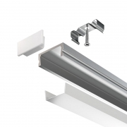 Профиль алюминиевый накладной 15х6 Maytoni ALM001S-2M ALM001S-2M