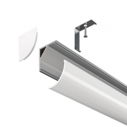 Профиль алюминиевый накладной 16х16 Maytoni ALM008S-2M ALM008S-2M