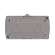 Розетка 2-м ОП Клио 16А IP44 с заземл. сер. UNIVersal К2231-Gr К2231-Gr