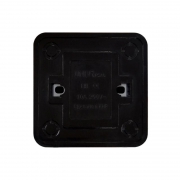 Переключатель проходной 1-кл. ОП Олимп 10А IP20 черн. Universal 2210 2210