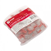 Клемма 2-х проводная 2х(0.5-2.5мм) для распред. коробки (с контактн. пастой 