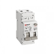 Выключатель автоматический дифференциального тока 2п (1P+N) C 16А 30мА тип AC 6кА АВДТ-63N (электрон.) PROxima EKF D63N26E16C30 D63N26E16C30