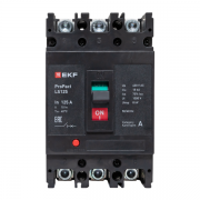 Выключатель автоматический 3п 125А 18кА LS150 ProPact EKF mccb-125-18-3-125-ls mccb-125-18-3-125-ls