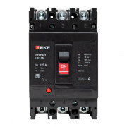 Выключатель автоматический 3п 160А 18кА LS125 ProPact EKF mccb-125-18-3-160-ls mccb-125-18-3-160-ls