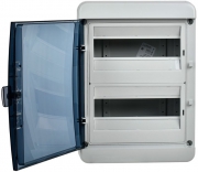 Корпус КМПн-24 TEKFOR IP65 черн. прозр. дверь пластик. IEK TF5-KP72-N-24-65-K03-K02 TF5-KP72-N-24-65-K03-K02