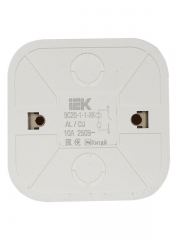 Выключатель 1-кл. ОП GLORY 10А ВС20-1-1-ХК с индикацией крем. IEK EVH11-K33-10 EVH11-K33-10