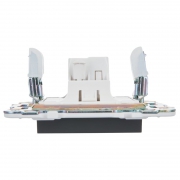 Выключатель 1-кл. SKANDY 10А SK-V07G с индикацией графит IEK SK-V10-1-10-K53 SK-V10-1-10-K53