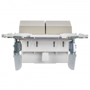 Выключатель проходной 2-кл. SKANDY 10А SK-V05B беж. IEK SK-V22-0-10-K10 SK-V22-0-10-K10