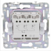 Выключатель 3-кл. SKANDY 10А SK-V11G графит IEK SK-V30-0-10-K53 SK-V30-0-10-K53