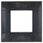 Рамка 1-м SKANDY SK-F01G графит IEK SK-M12-K53 SK-M12-K53