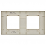Рамка 2-м SKANDY SK-F01B беж. IEK SK-M22-K10 SK-M22-K10