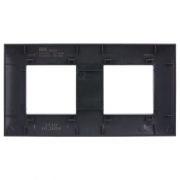 Рамка 2-м SKANDY SK-F02G графит IEK SK-M22-K53 SK-M22-K53