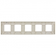 Рамка 5-м SKANDY SK-F01B беж. IEK SK-M52-K10 SK-M52-K10