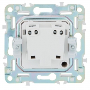 Розетка SKANDY 10А без заземл. без защ. шторок SK-R02B беж. IEK SK-R10-10-K10 SK-R10-10-K10