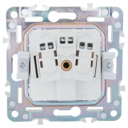 Розетка SKANDY 16А с заземл. без защ. шторок SK-R05G графит IEK SK-R11-16-K53 SK-R11-16-K53