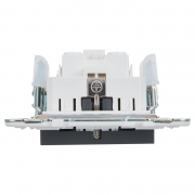 Розетка SKANDY 16А с заземл. без защ. шторок SK-R05G графит IEK SK-R11-16-K53 SK-R11-16-K53