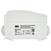 Выключатель 2-кл. ОП Форс IP54 ВС20-2-0-ФБ бел. IEK EVS20-K01-10-54-DC EVS20-K01-10-54-DC