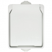 Розетка ОП Форс РСб20-3-ФБ 16А IP54 с заземл. защ. шторки бел. IEK ERS12-K01-16-54-DC ERS12-K01-16-54-DC