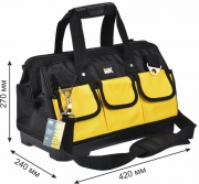 Сумка монтажника с пластиковым дном BG-03 IEK ARMA2L 5 IEK A2L5-BG12-03-K02 A2L5-BG12-03-K02