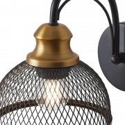 Светильник Caz 1х60Вт E27 IP20 бра настен. Freya FR5527WL-01BBZ FR5527WL-01BBZ