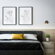 Светильник Moon 1х7Вт GX53 IP20 бра настен. Freya FR5513WL-01BBZ FR5513WL-01BBZ