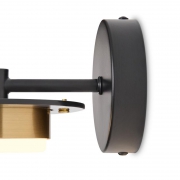 Светильник Moon 1х7Вт GX53 IP20 бра настен. Freya FR5513WL-01BBZ FR5513WL-01BBZ