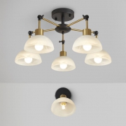 Светильник Bessie 5х60Вт E27 IP20 подвесной Freya FR5526PL-05BBZ FR5526PL-05BBZ