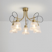 Светильник Caramel 5х60Вт E27 IP20 подвесной Freya FR5522PL-05BS FR5522PL-05BS