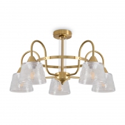 Светильник Caramel 5х60Вт E27 IP20 подвесной Freya FR5522PL-05BS1 FR5522PL-05BS1