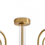 Светильник Caramel 5х60Вт E27 IP20 подвесной Freya FR5522PL-05BS1 FR5522PL-05BS1