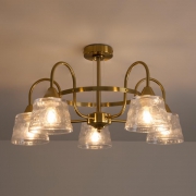 Светильник Caramel 5х60Вт E27 IP20 подвесной Freya FR5522PL-05BS1 FR5522PL-05BS1