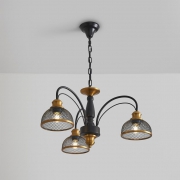 Светильник Caz 3х60Вт E27 IP20 подвесной Freya FR5527PL-03BBZ FR5527PL-03BBZ