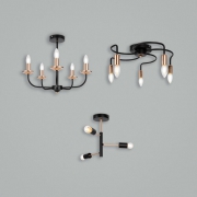 Светильник Matis 60Вт E27х3 IP20 потолочн. Freya FR4010CL-03GB FR4010CL-03GB